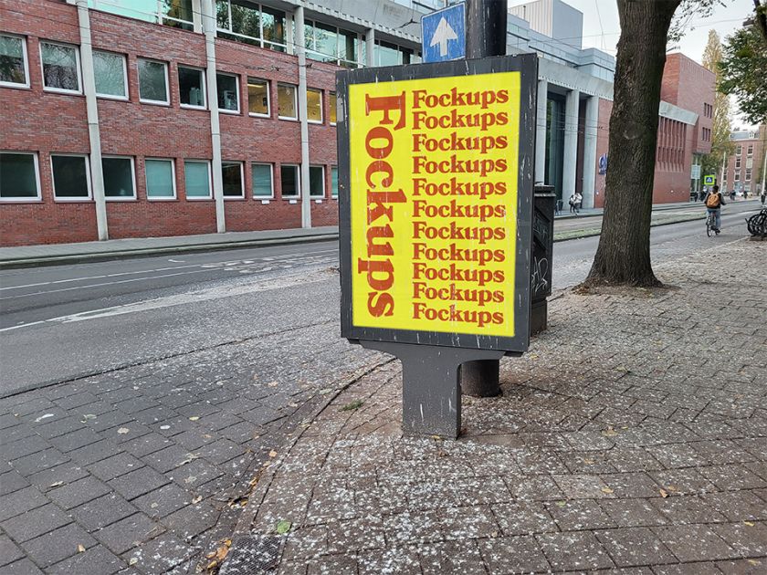 Fockups is back: funny mockup templates that offer a more realistic view of your designs