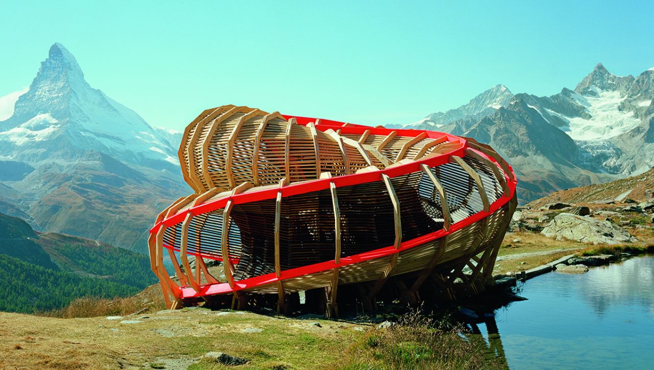 Evolver, Zermatt, Switzerland, Alice Studio/EPFL, 2009. Picture credit: © Joel Tettamanti/ALICE Studio EPFL