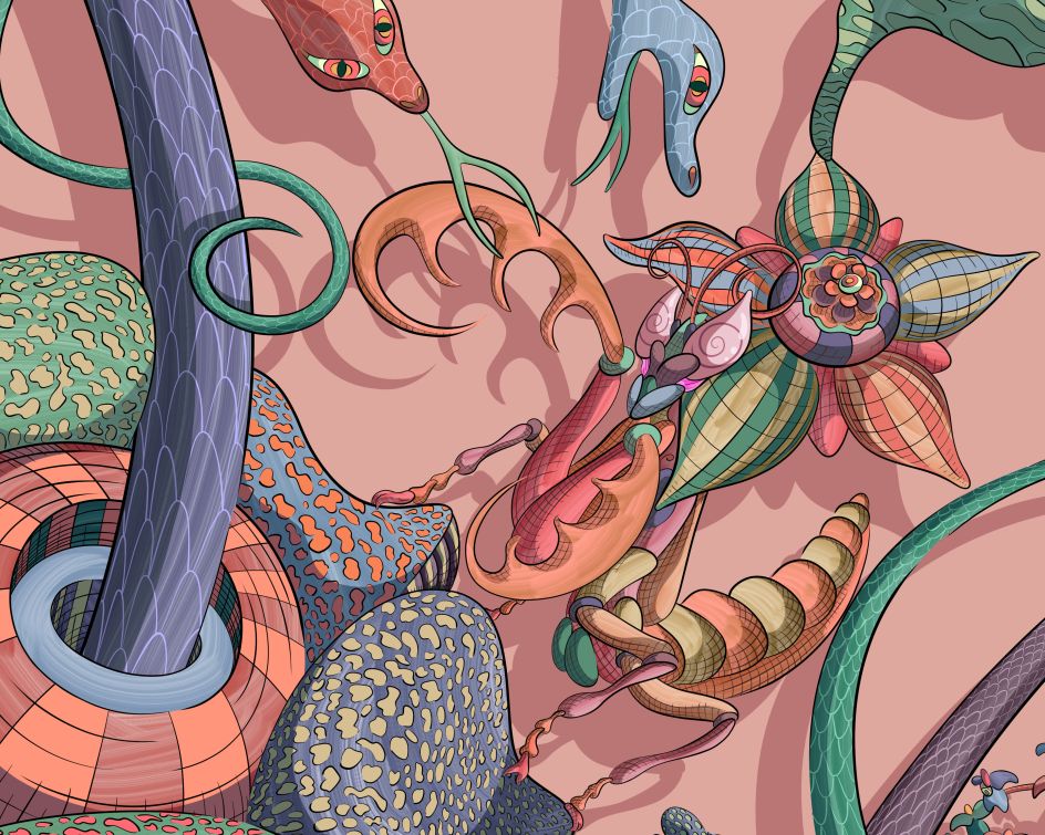 Helter Skelter – Persimmon (Detail) © Sam Wilde