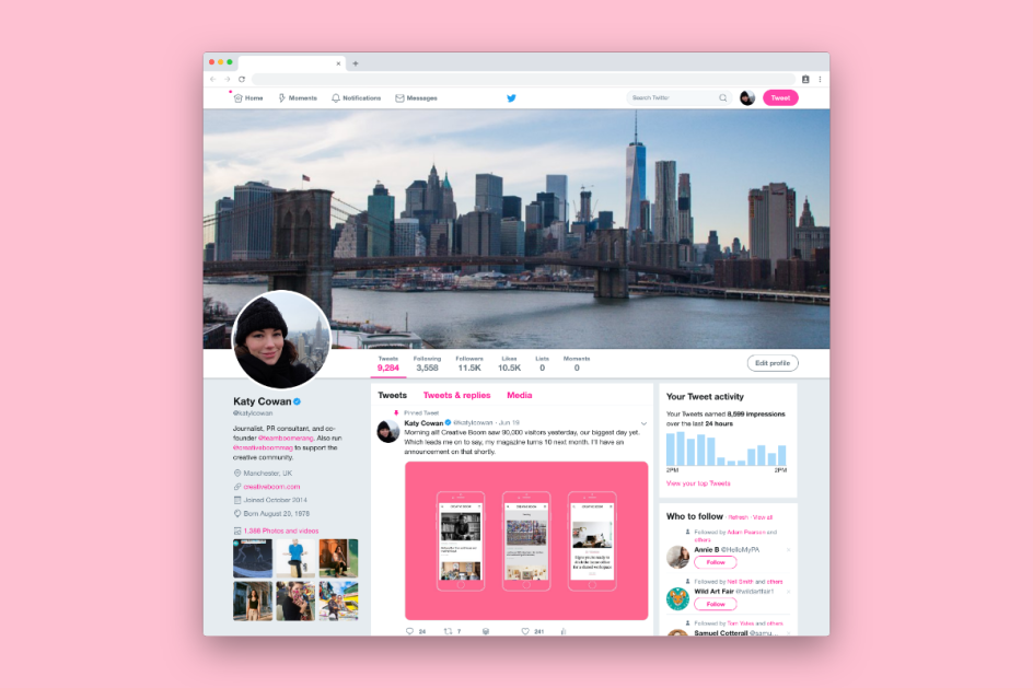 Twitter email notifications