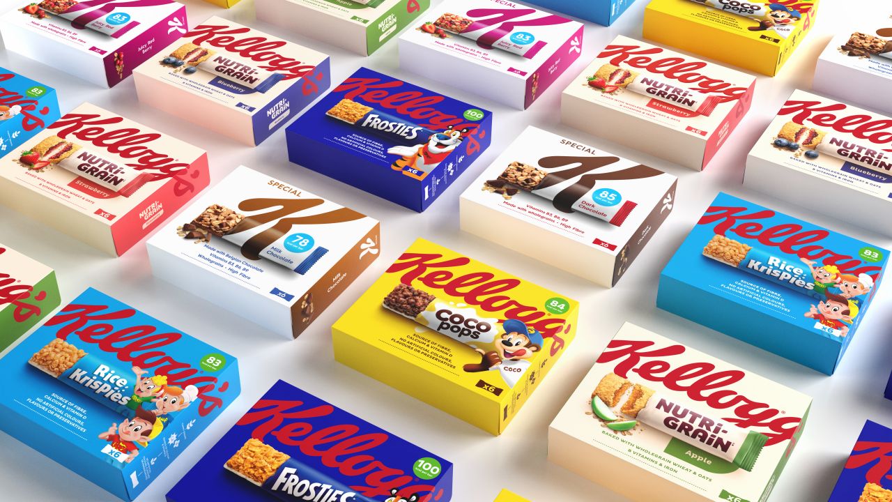 Landor & Fitch is behind Kellogg's new look snacks range with a