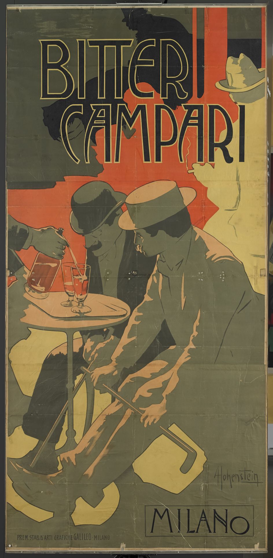 Adolf Hohenstein, Bitter Campari, 1901