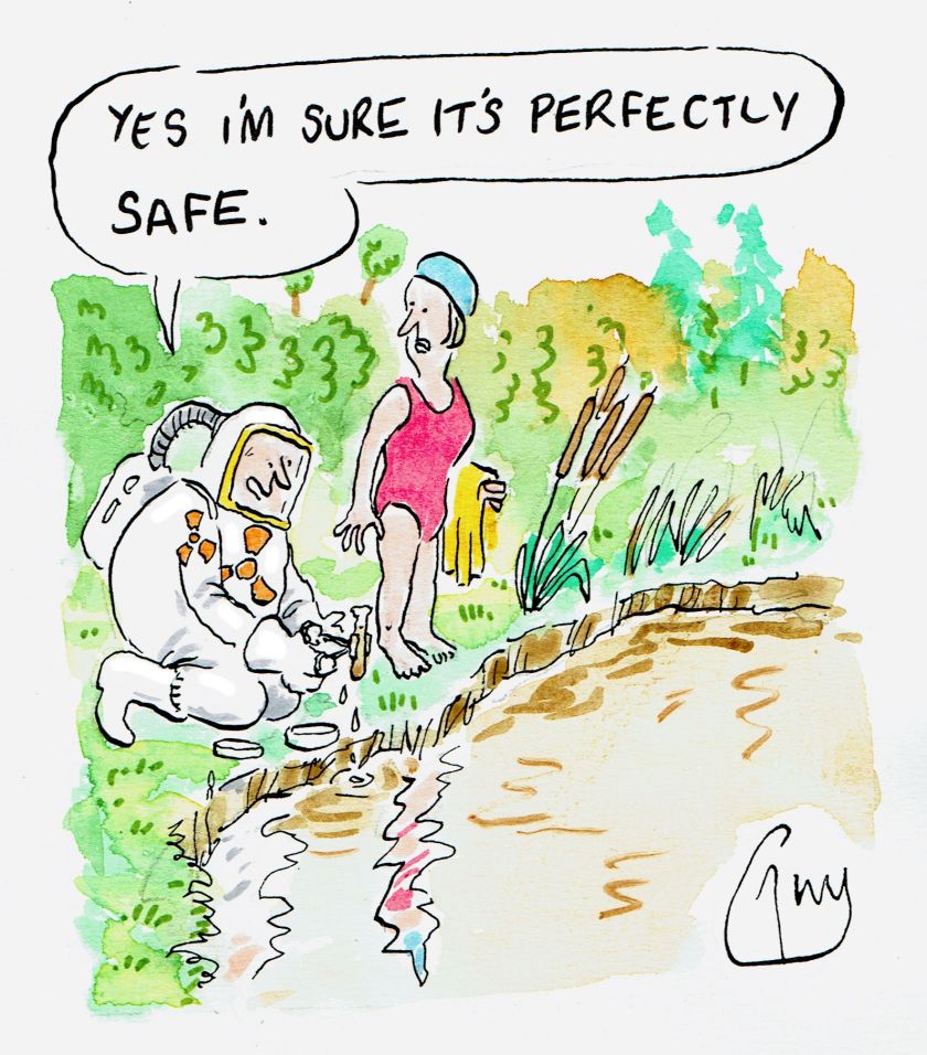 Wild Swim Safe © Guy Venables