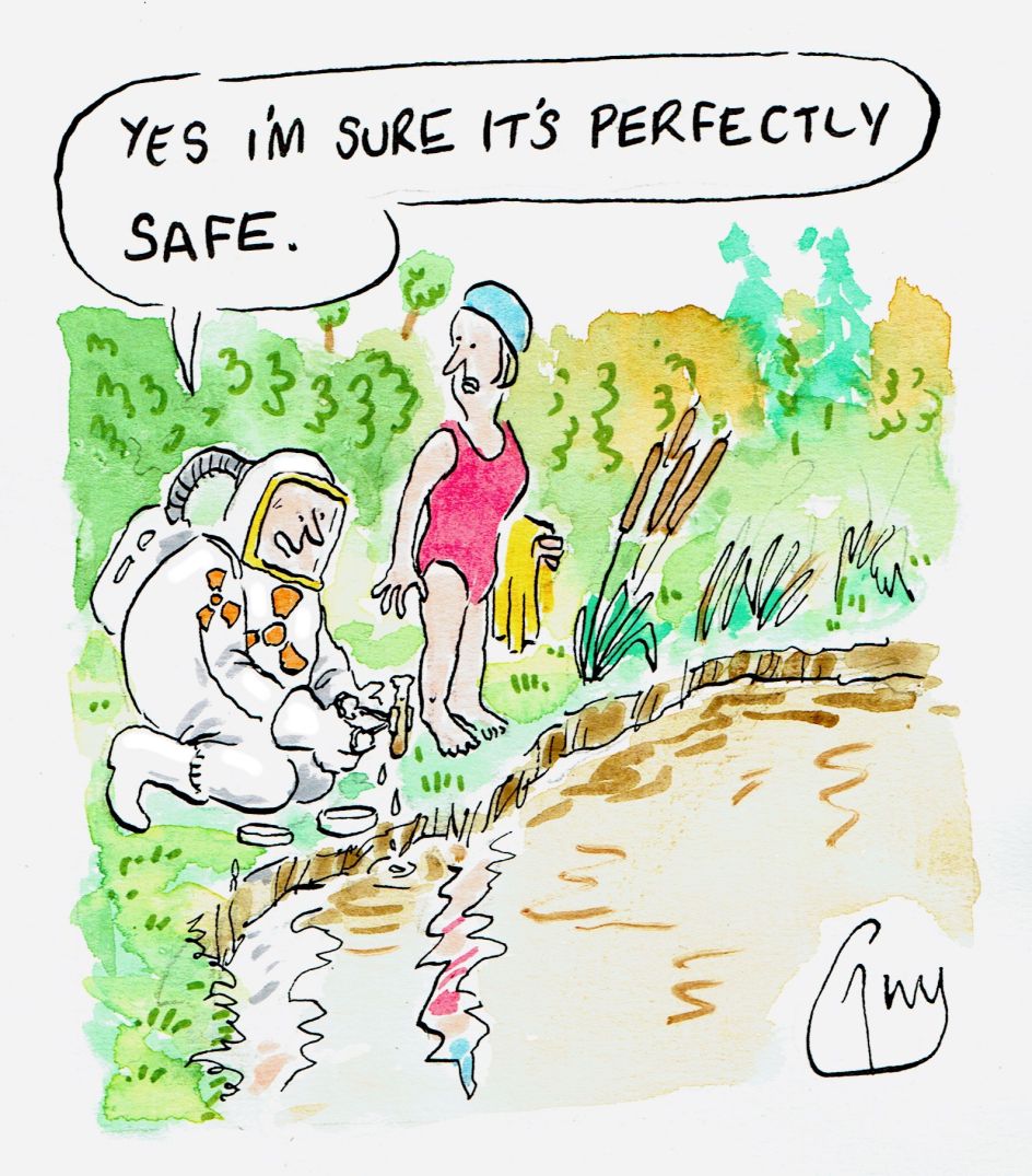 Wild Swim Safe © Guy Venables