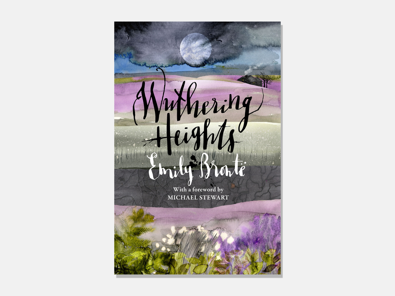Sarah J Coleman's cover for the Wuthering Heights 200th anniversary edition