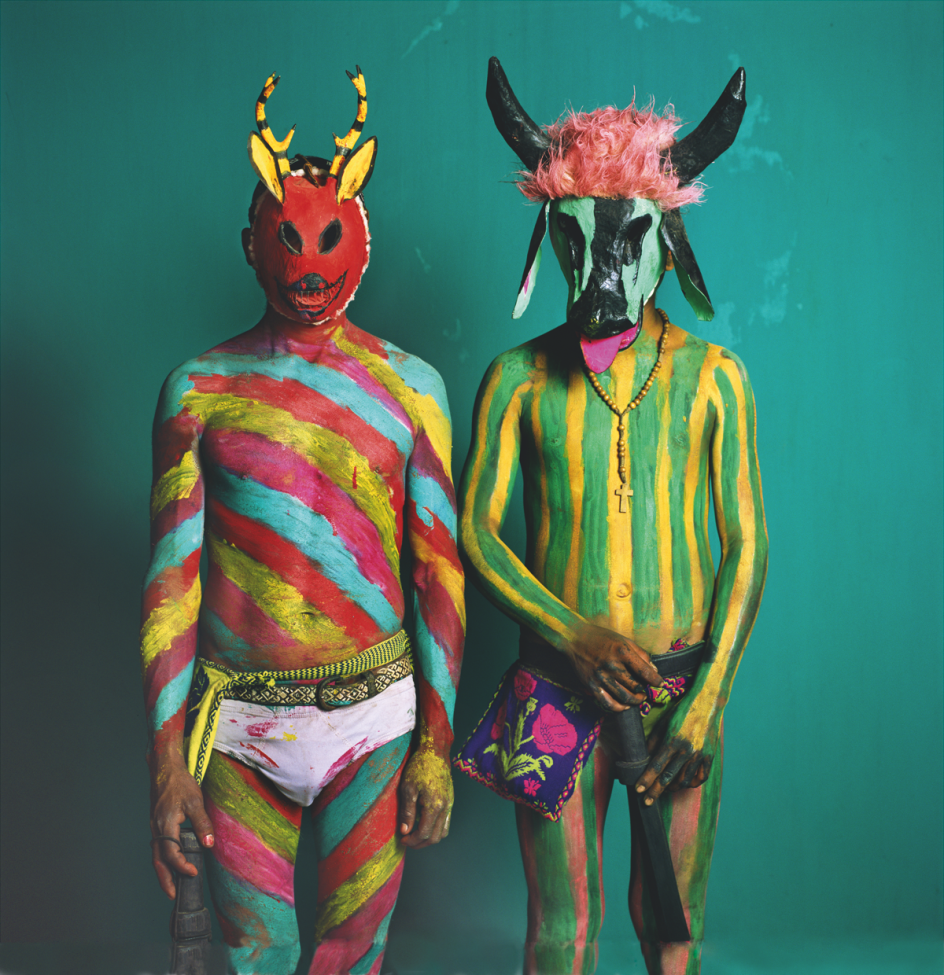 Deer and Bull, Semana Santa, 2012 © Phyllis Galembo: Mexico Masks & Rituals