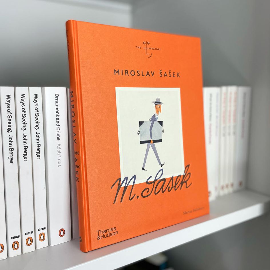 Miroslav Sasek by Martin Salisbury. Image courtesy of Counterprint