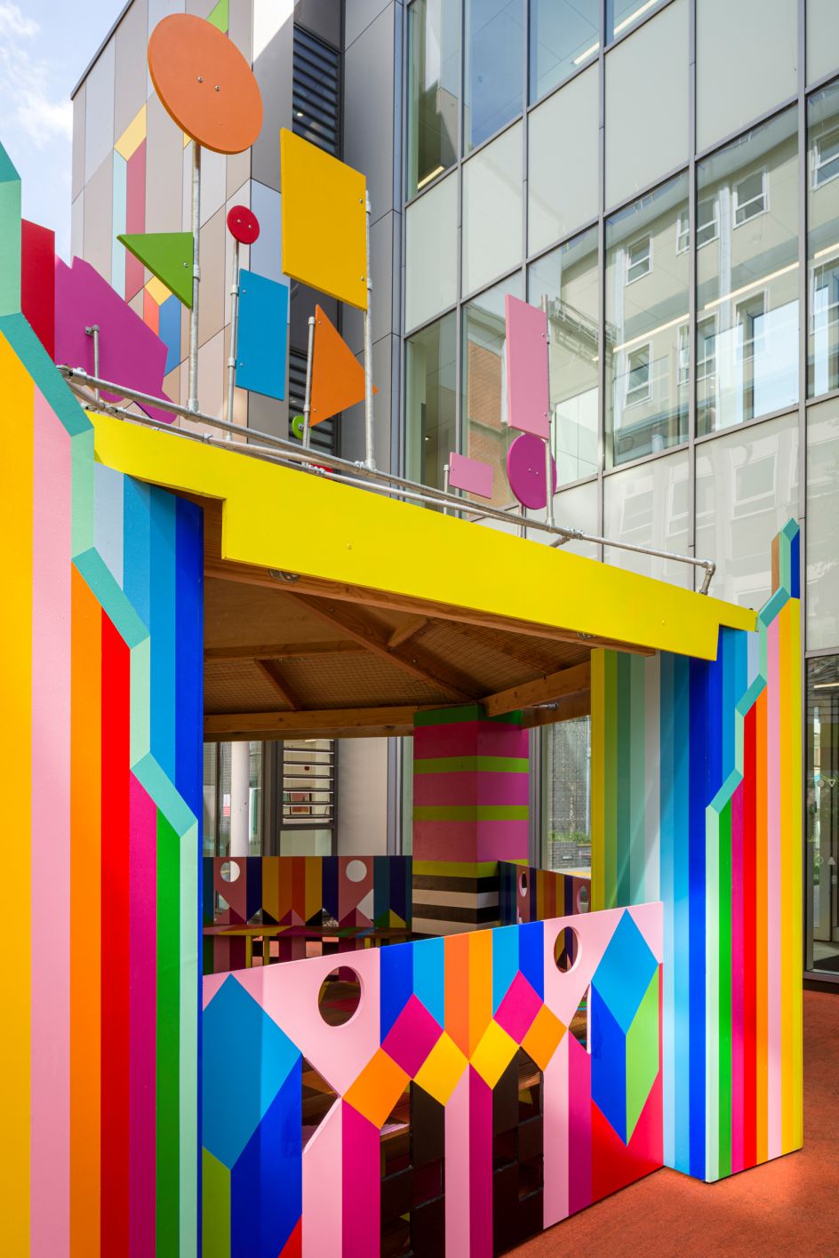 Joy Garden © Morag Myerscough. Photography: Gareth Gardner