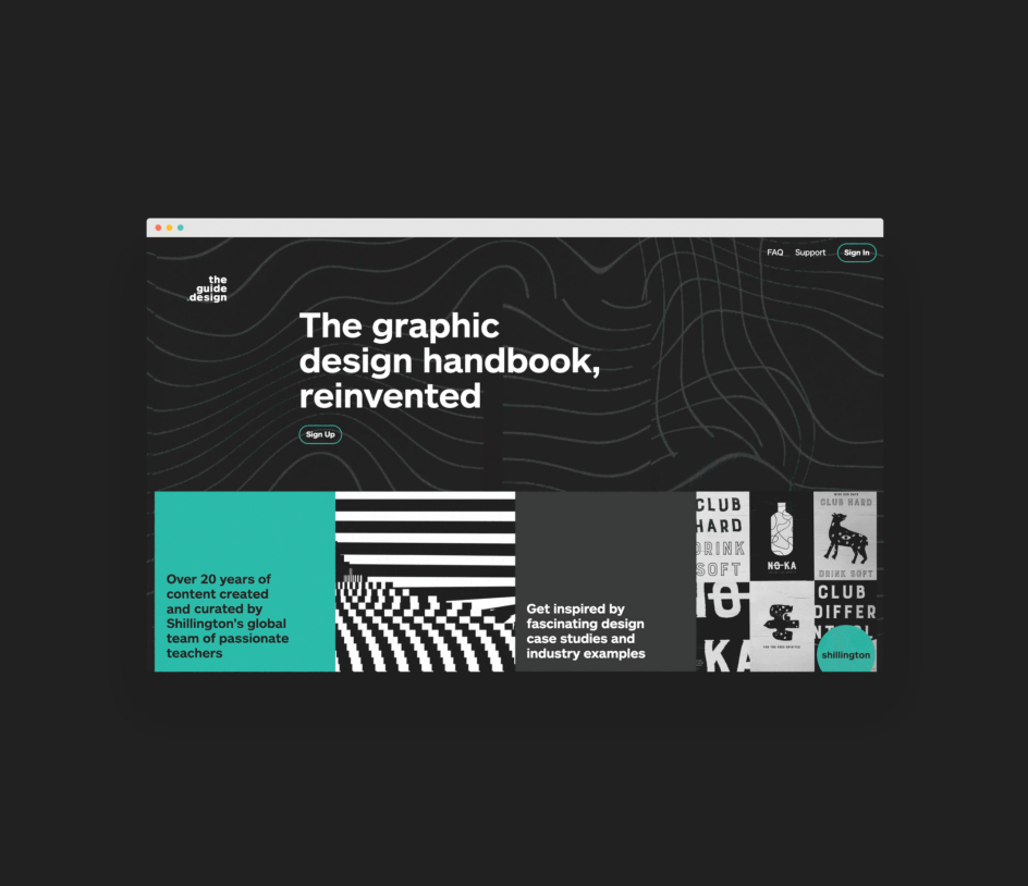 Graphic Design of the Year: Shillington Education by Anthony Wood, Shanti Sparrow and Emily Comfort