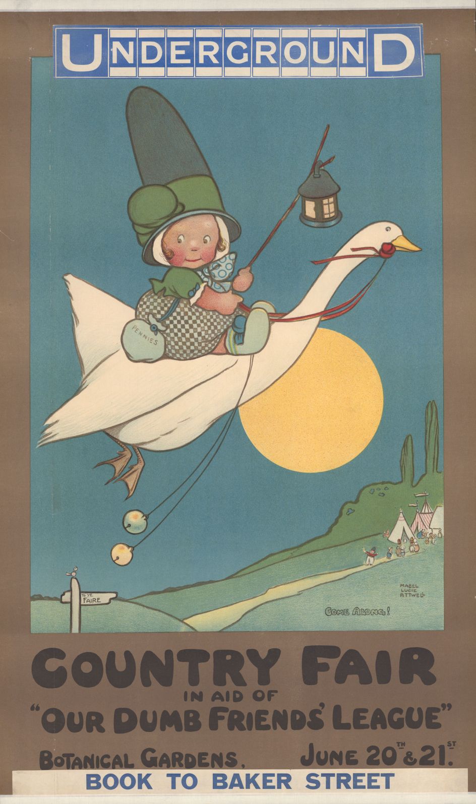 Country Fair, by Mabel Lucie Attwell, 1912