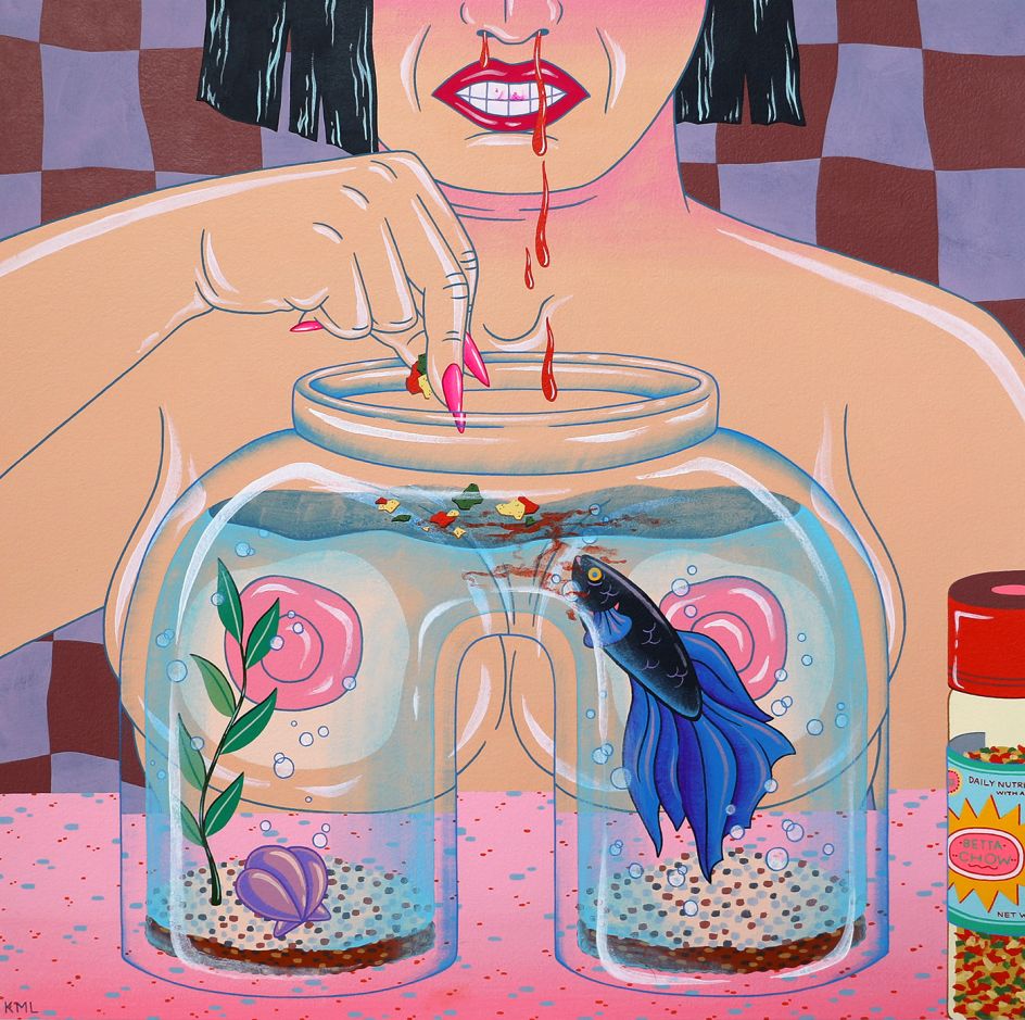 Hard Pressed is Kristen's fourth solo show