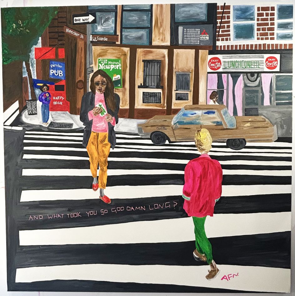 And What Took You So God Damn Long © Annie Frost Nicholson