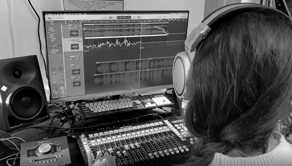 Making Process,  Composing the Synaesthetic Sleeve, Modulation of Sound Textures