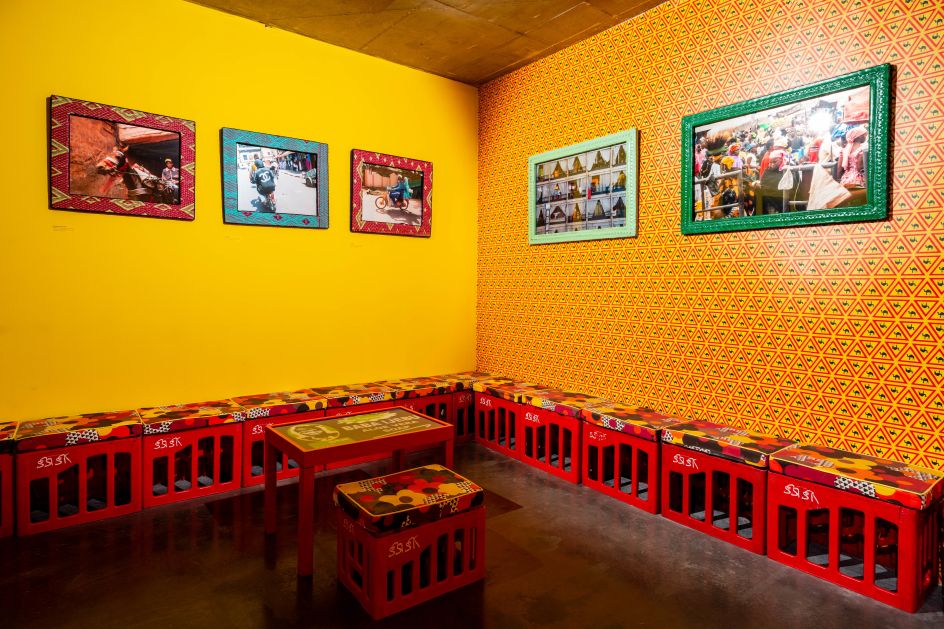 Le Salon by Hassan Hajjaj at New Art Exchange. Photographer Reece Straw, courtesy of New Art Exchange