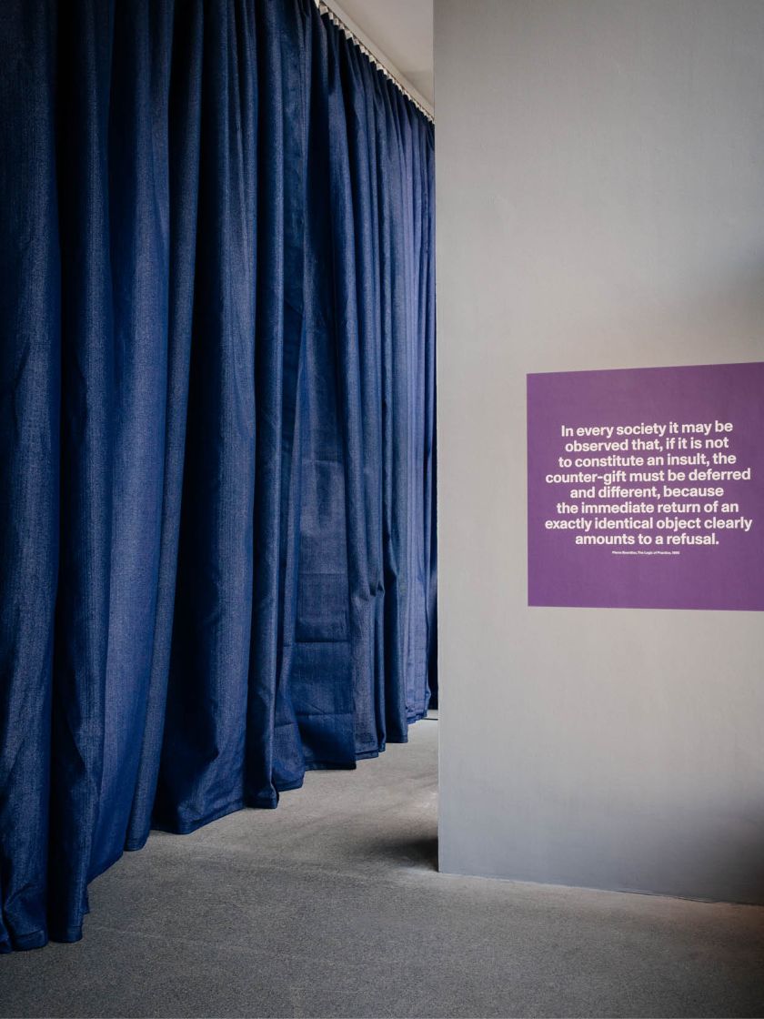 WVH designs exhibition that explores generosity and violence in architecture