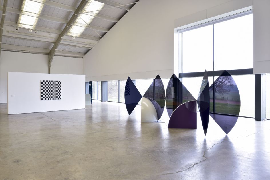 Kaleidoscope: Colour and Sequence in 1960s British Art, installation views at Longside Gallery, Yorkshire Sculpture Park © artists and estates. Photo: Jonty Wilde
