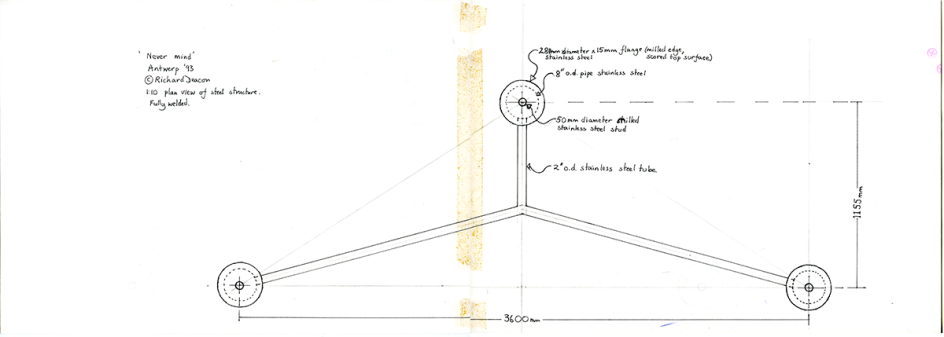 Preparatory drawings, copyright and courtesy of Richard Deacon