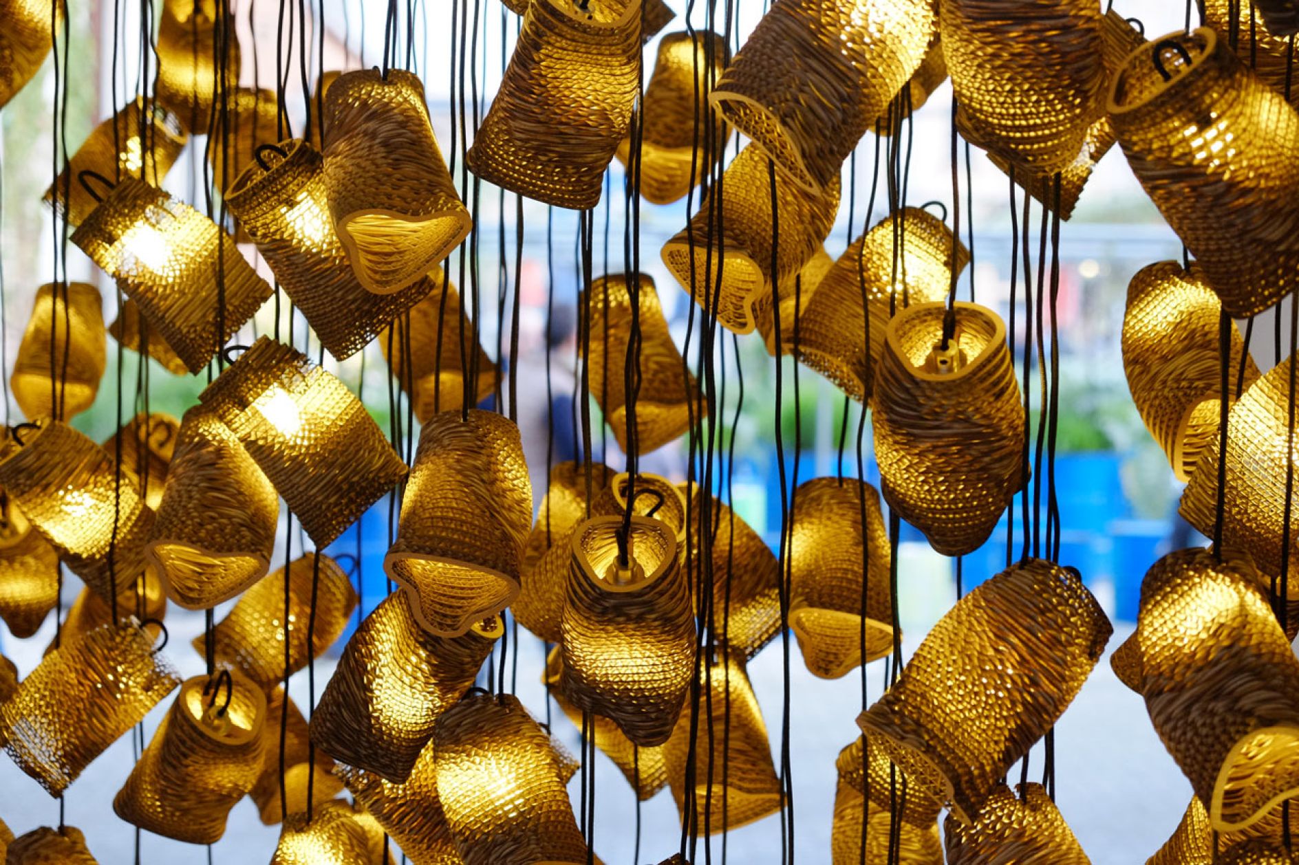Murmurations: Artists pay homage to flocking birds with cardboard light ...
