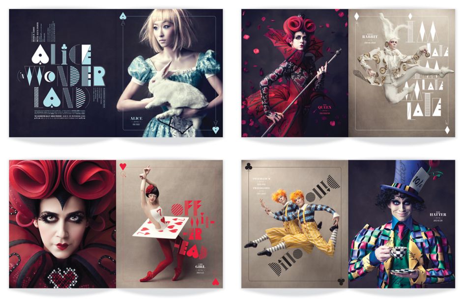 Alice in wonderland for the Washington Ballet