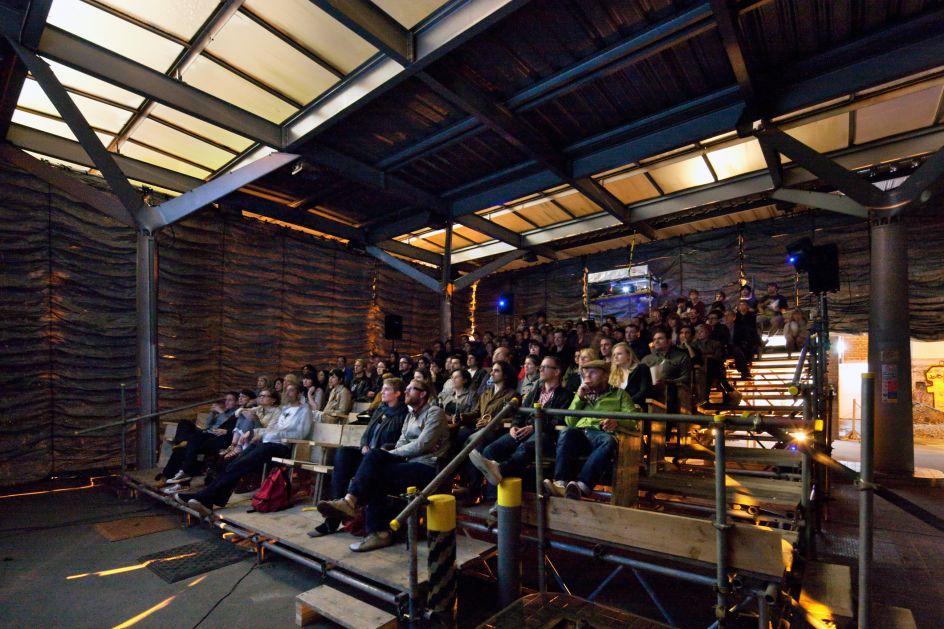 The Cineroleum Assemble. Photo by Morley Von Sternberg