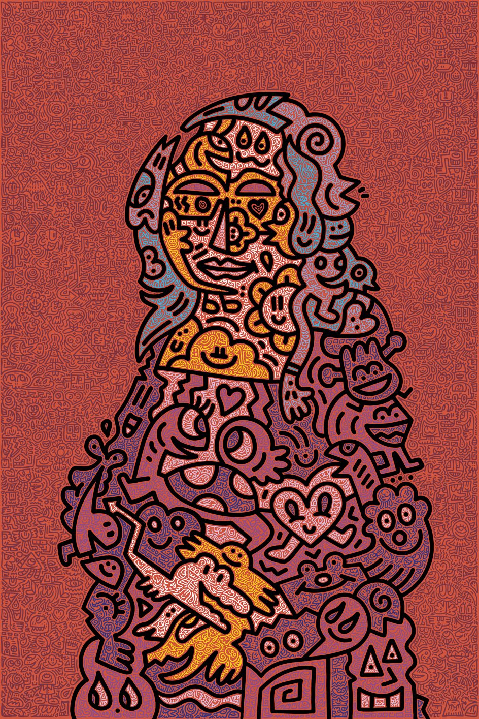 Mr Doodle, Mona Doodle, 2019