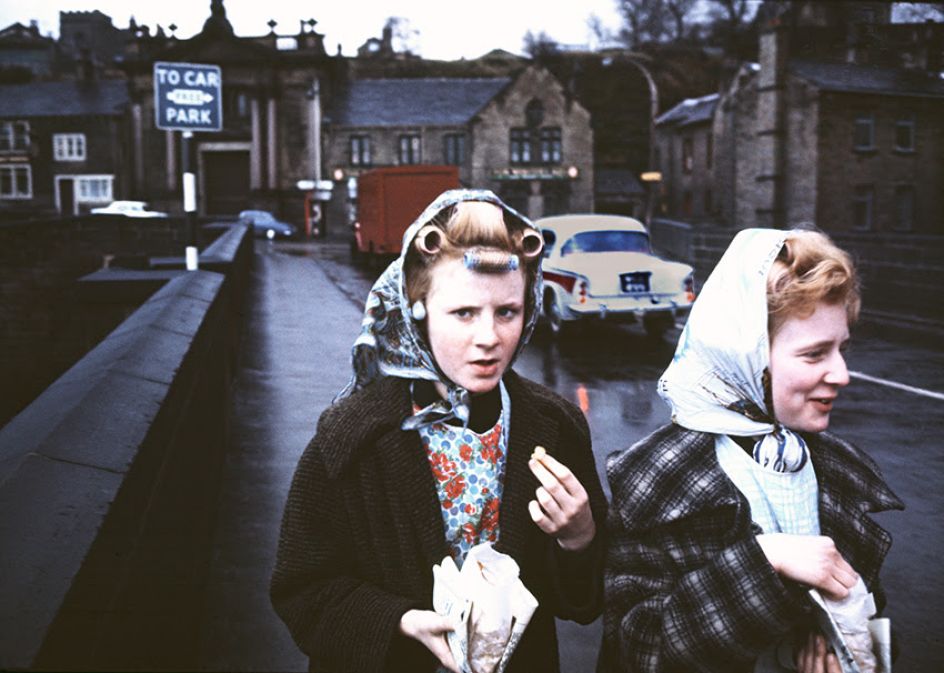 Mill Girls, Elland, Yorkshire, 1965 © John Bulmer