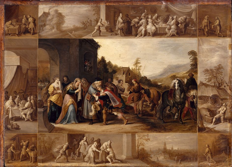 Frans Francken II (1581–1642) The Parable of the Prodigal Son, 1633 Oil on panel, 61 × 86 cm Musée du Louvre, Département des Peintures, Paris, inv. 1295