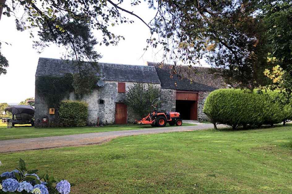 Jack Renwick's Scottish home