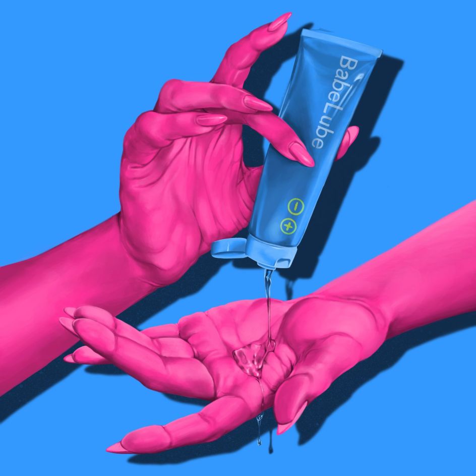 Digital painting for Babeland Toys