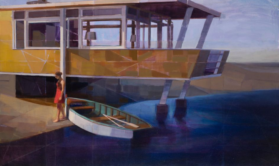 Waterline, Oil on Canvas, 36