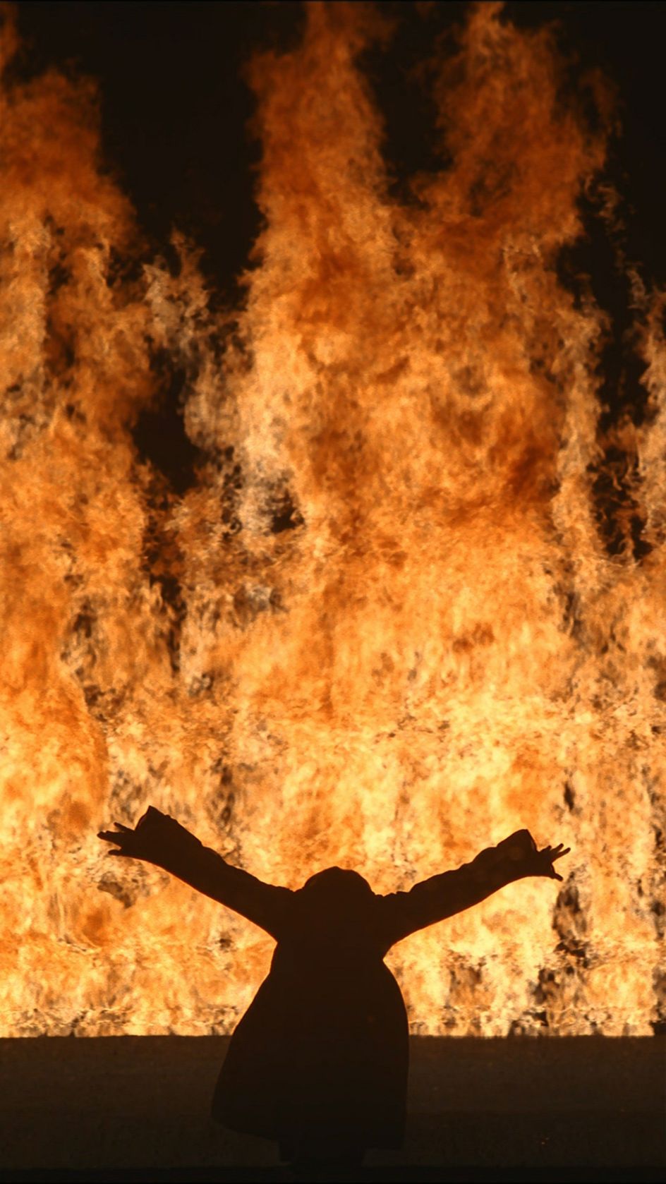 Fire Woman, 2005 Video/sound installation 11:12 minutes Performer: Robin Bonaccorsi Courtesy Bill Viola Studio © Bill Viola Photo: Kira Perov