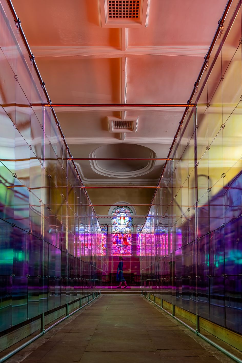 Liz West, Presence – Macclesfield, Christ Church – Barnaby Festival 2021. Photography by Travelling Simon