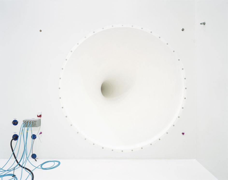 Horn of acoustic test facility (IABG, Ottobrunn, Germany) @ Edgar Martins