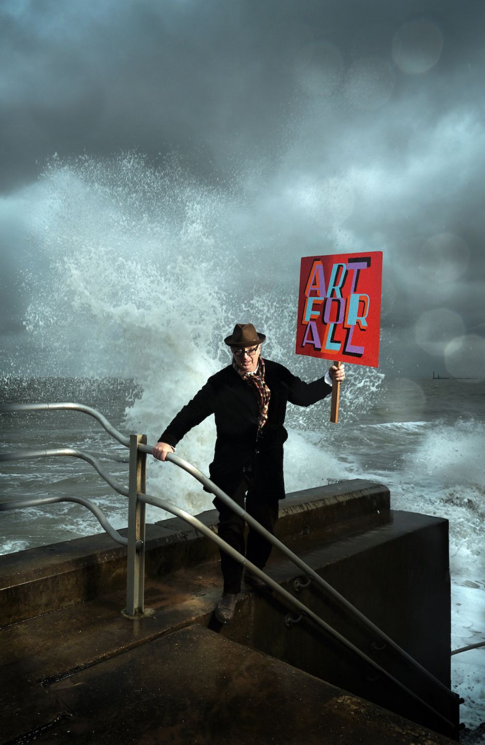 Bob and Roberta Smith, photo by John Millar