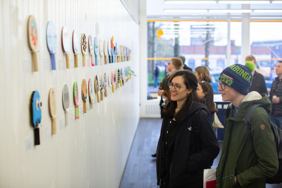 Photograph from the launch night