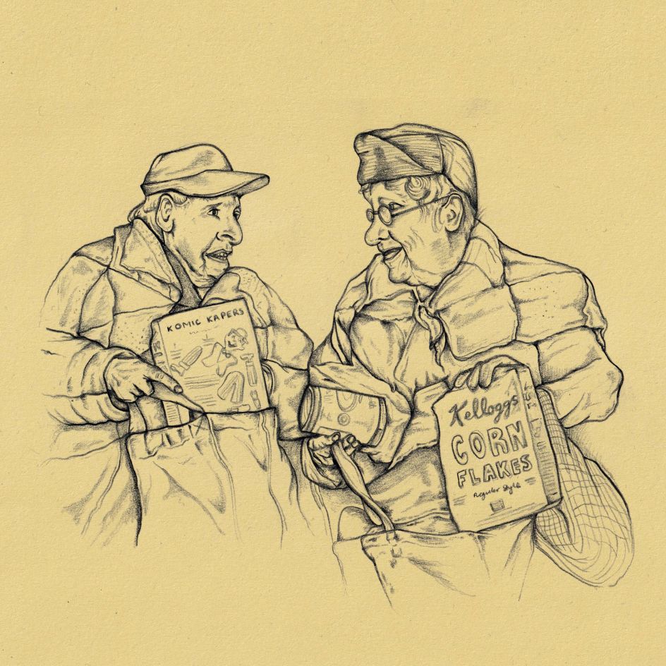 Hoxton Market 1950s – Credit: Becky Moriarty, 2021