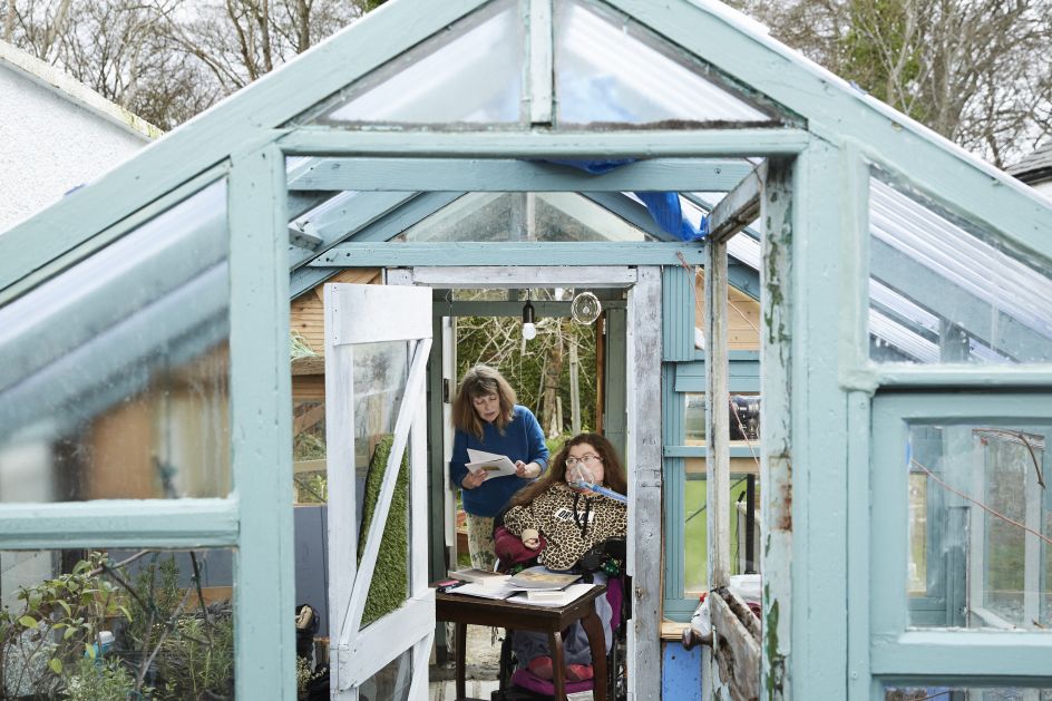 Karis Williamson, 20, student of The Open University in Scotland and member of Muscular Dystrophy UK's 'Trailblazer' network, features as part of the OU’s new collection by renowned photographer Chris Floyd, released today to mark the University’s 50th Anniversary