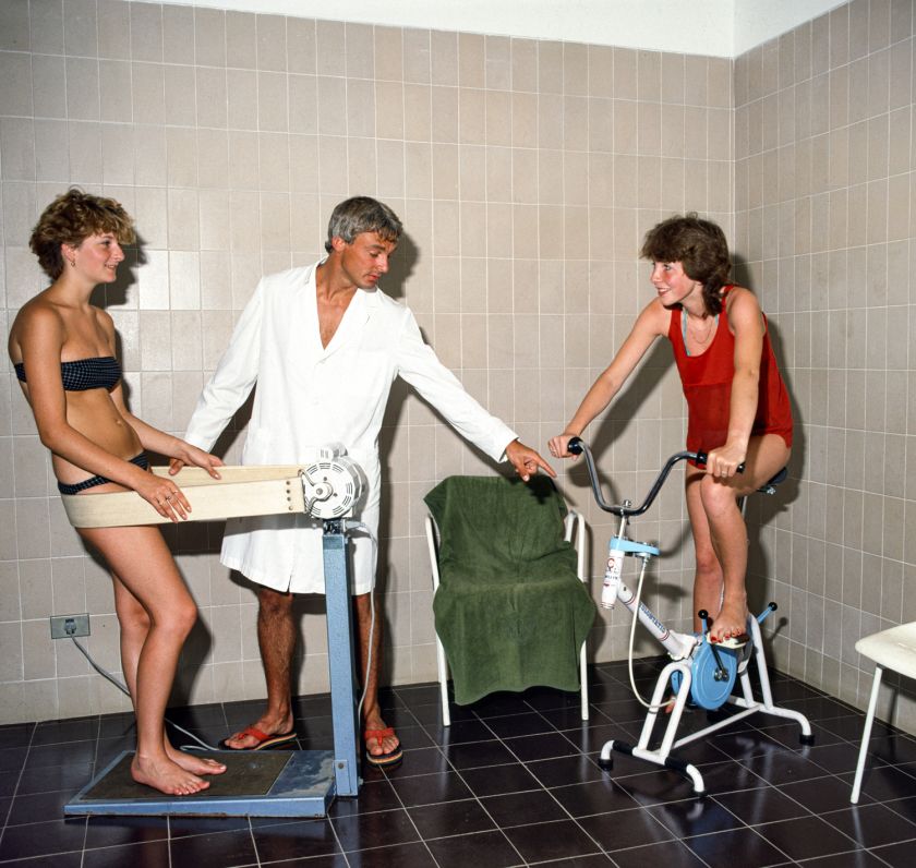 Nostalgic photographs of British tourists during the golden era of package holidays