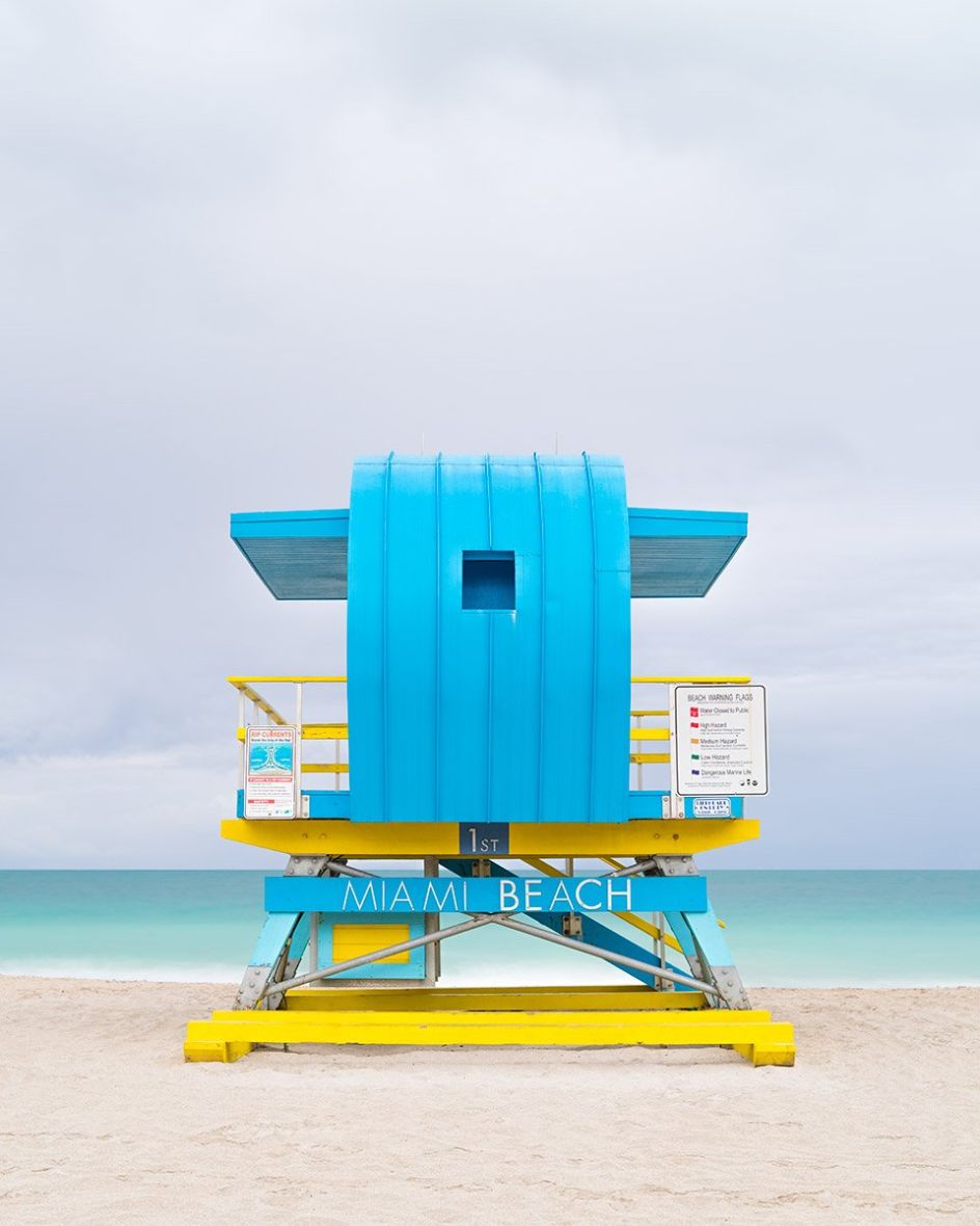 From the series, Lifeguard Towers: Miami © Tommy Kwak