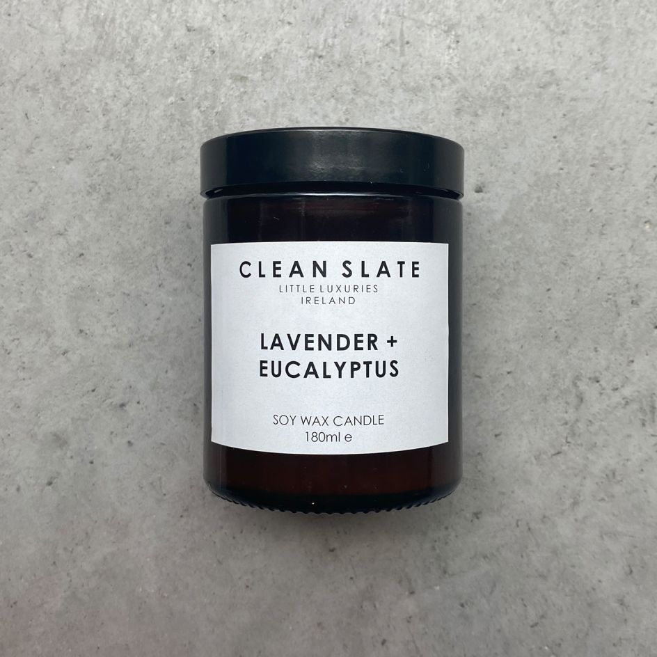 Clean Slate soy wax candle, via Hen's Teeth