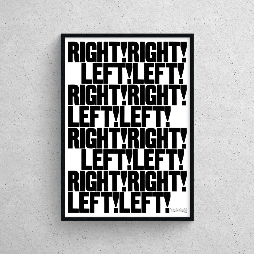 Anthony Burrill uses typography to visualise the work of rock's greatest drummers