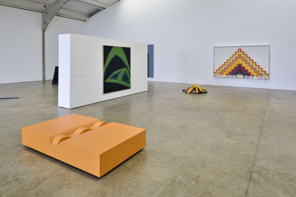 Kaleidoscope: Colour and Sequence in 1960s British Art, installation views at Longside Gallery, Yorkshire Sculpture Park © artists and estates. Photo: Jonty Wilde
