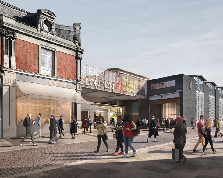 Proposed West Poultry Ave Entrance © Secchi Smith