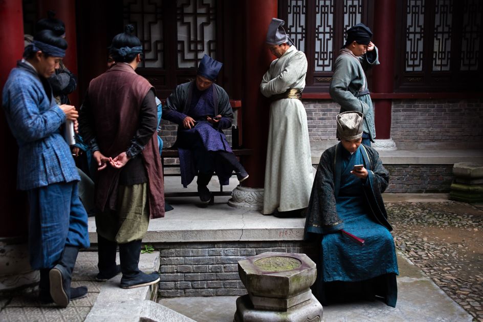 Extras, Qing Ming Shang He Tu, Hengdian World Studios © Mark Parascandola