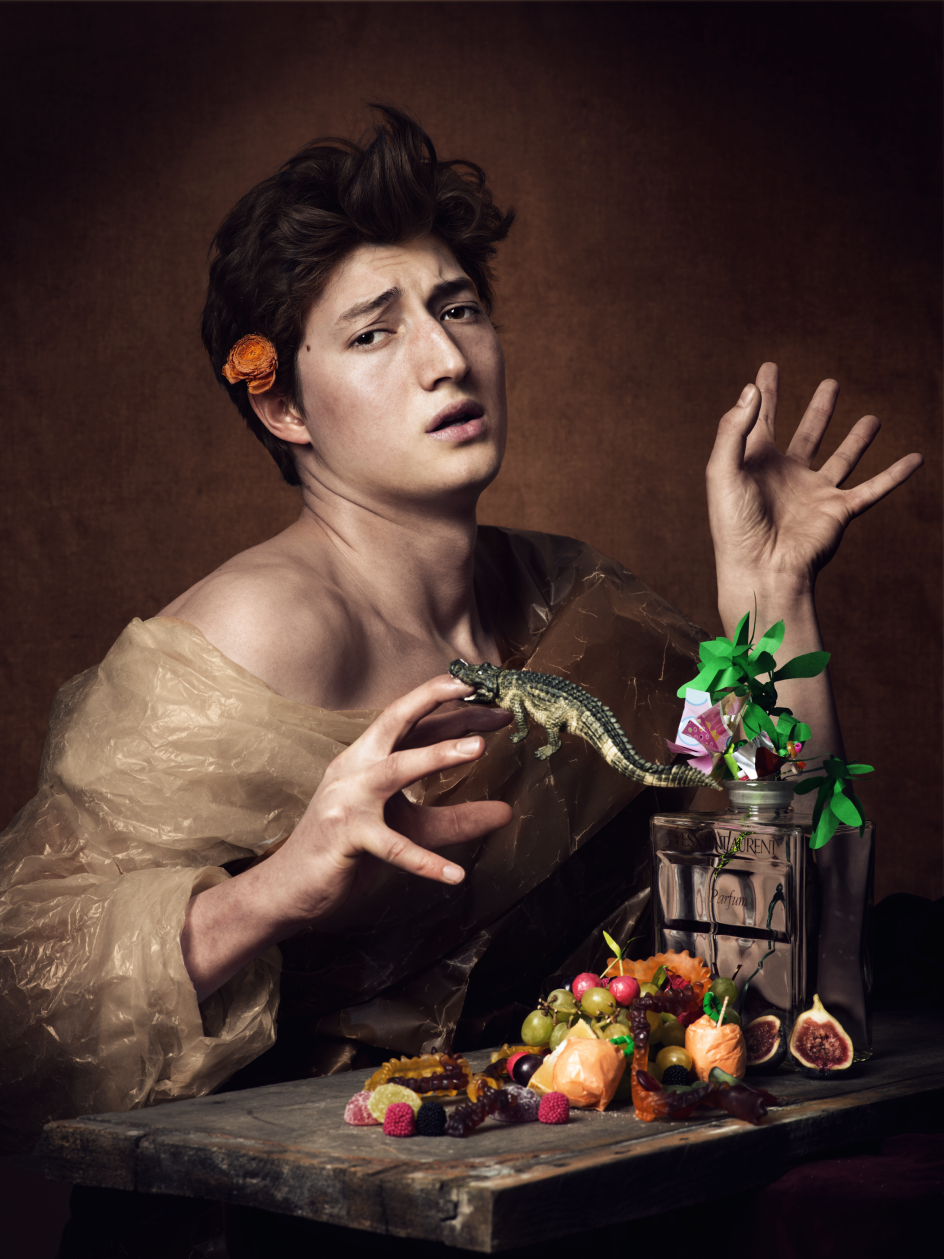 Josef Fischnaller, Bambino Curioso, 2015, C-Print, aluminium dibond and acrylic, 160x120cm © the artist, courtesy of Cadogan Contemporary