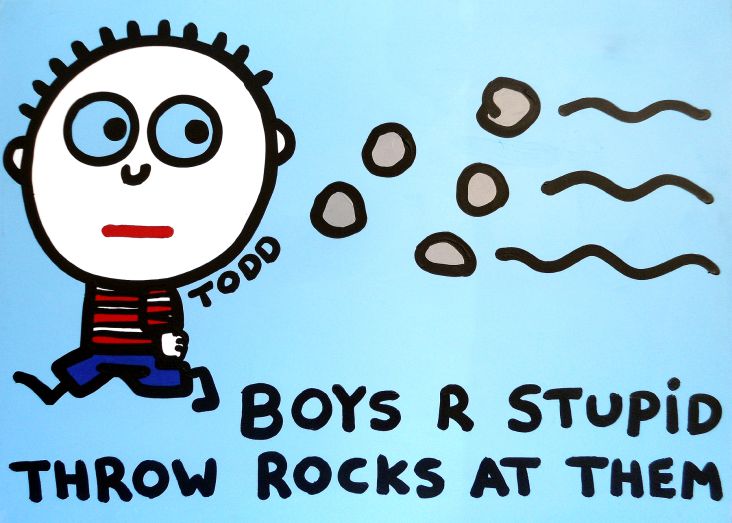 Boys Are Stupid | © Todd Goldman