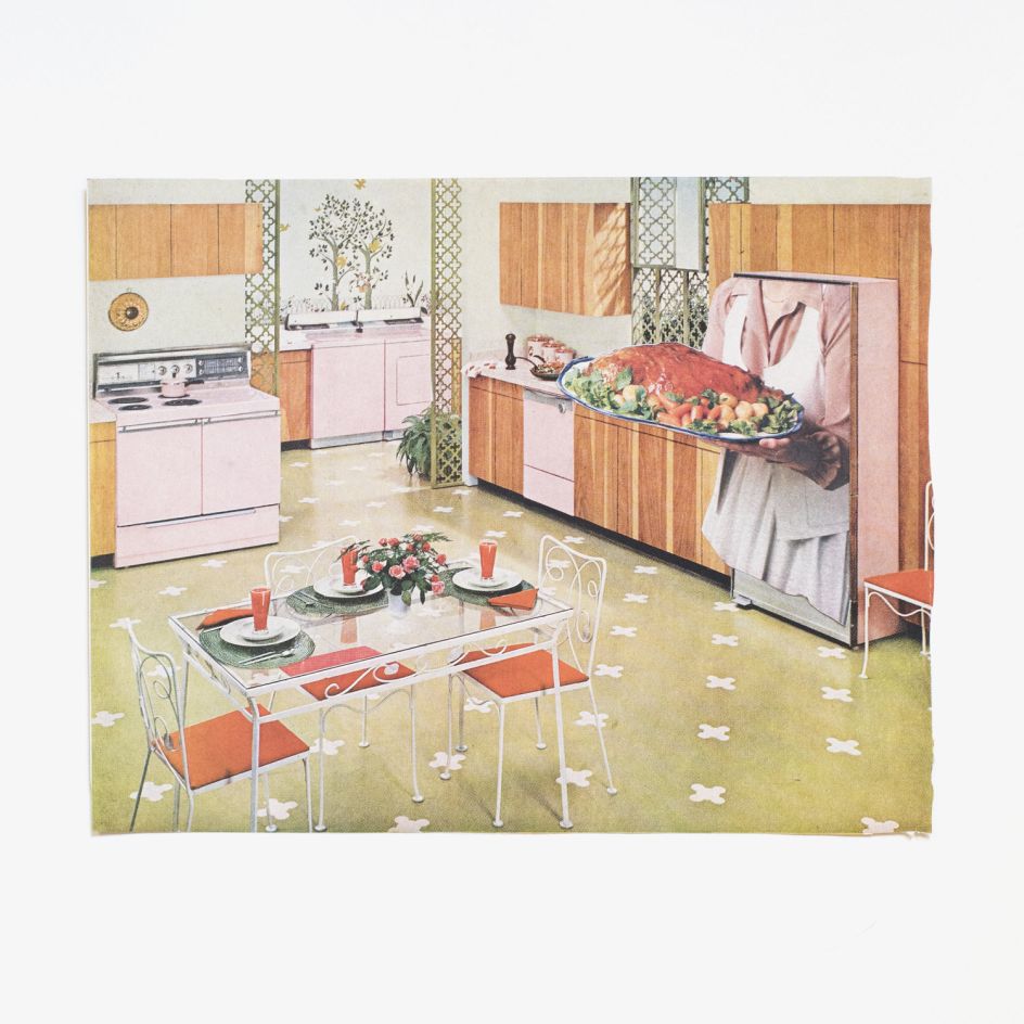 Femme Maison – Hand-cut collage