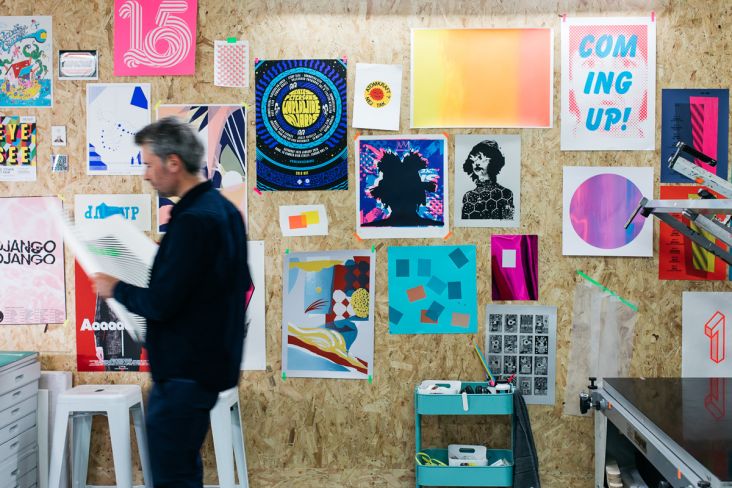 Gary Parselle at The Private Press