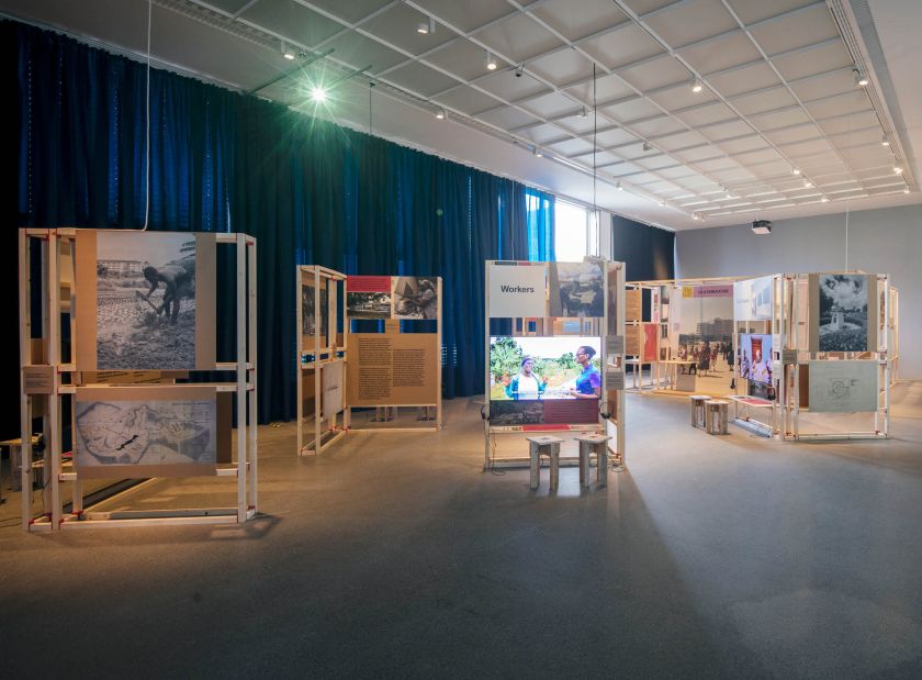 WVH designs exhibition that explores generosity and violence in architecture