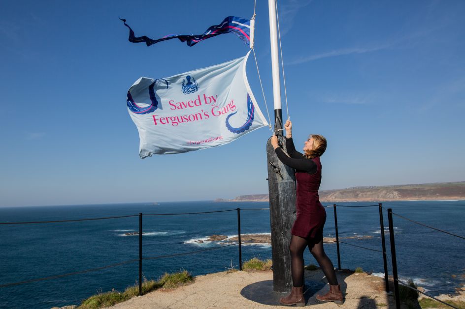 Guerrilla campaign for the National Trust. Photography by Paul Blakemore.